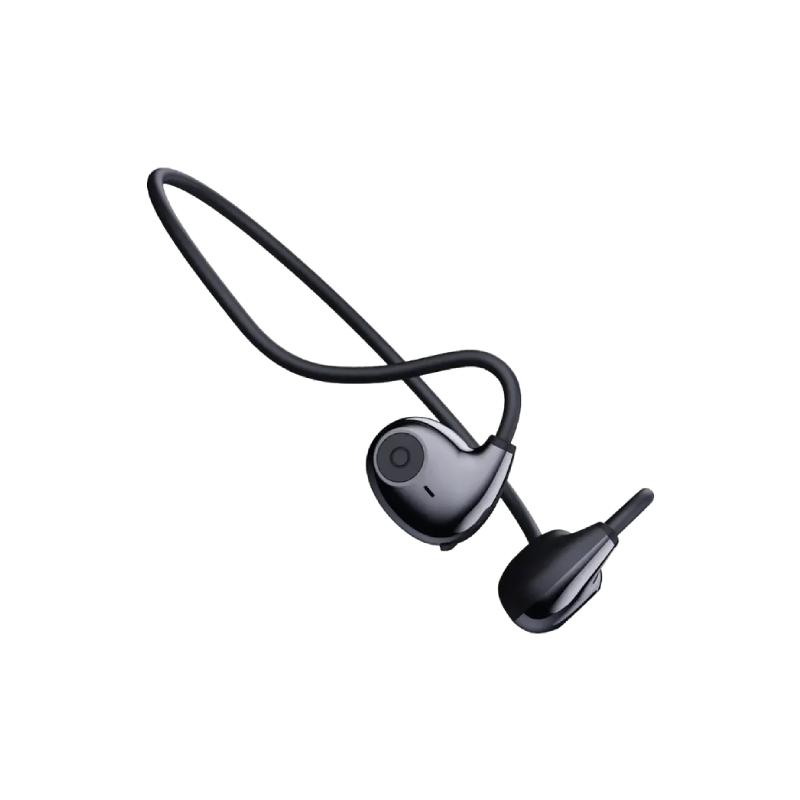 Green Lion Brussels Air Conduction Earphones - Black