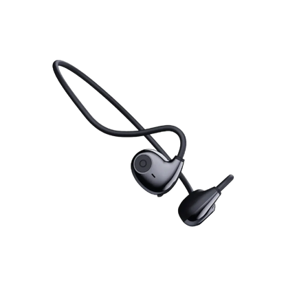 Green Lion Brussels Air Conduction Earphones - Black