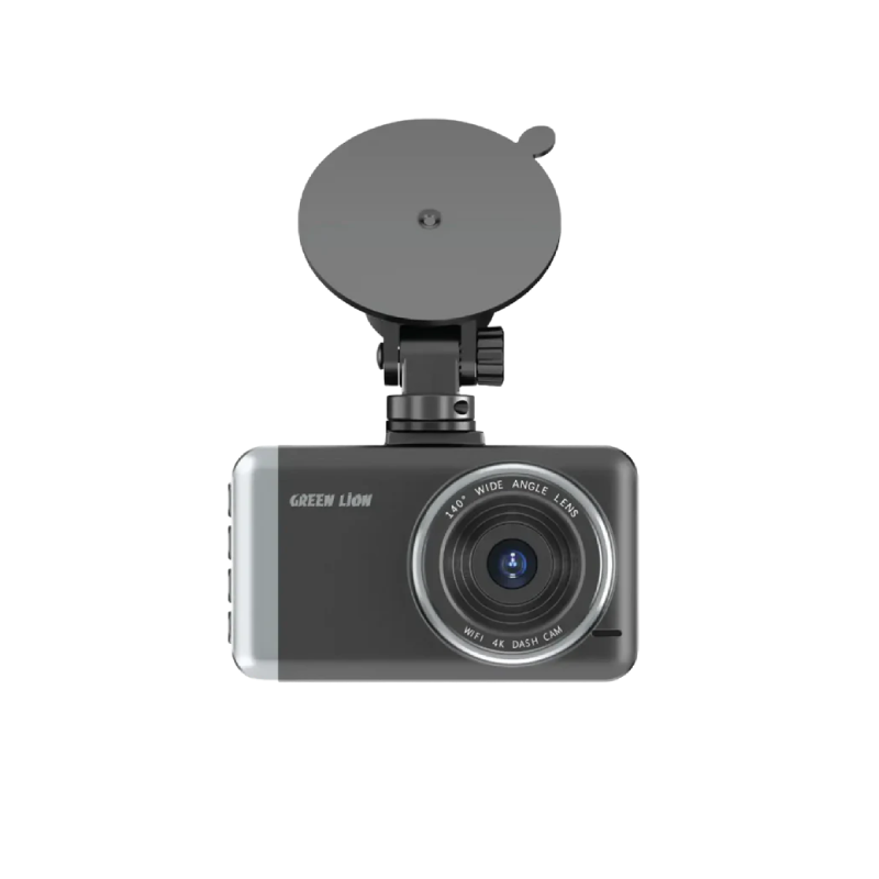Green Lion Dash Cam Pro Front and Rear - Black