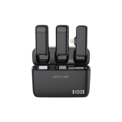 Green Lion Duo Cast Wireless Mic - Black