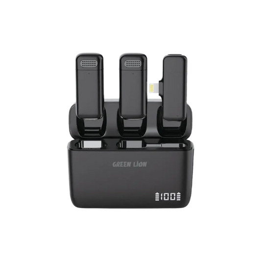 Green Lion Duo Cast Wireless Mic - Black