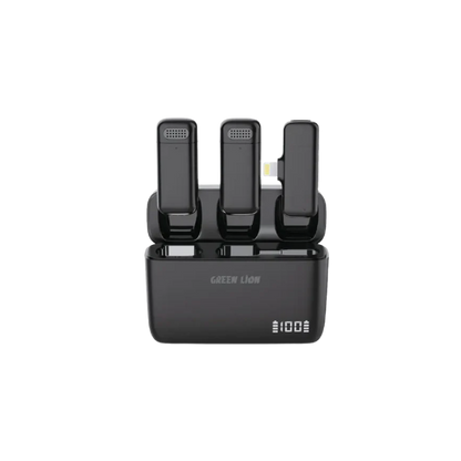 Green Lion Duo Cast Wireless Mic - Black
