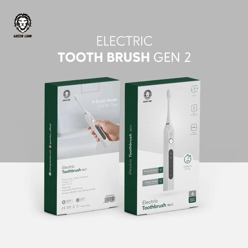 Green Lion Electric Toothbrush /Gen-2