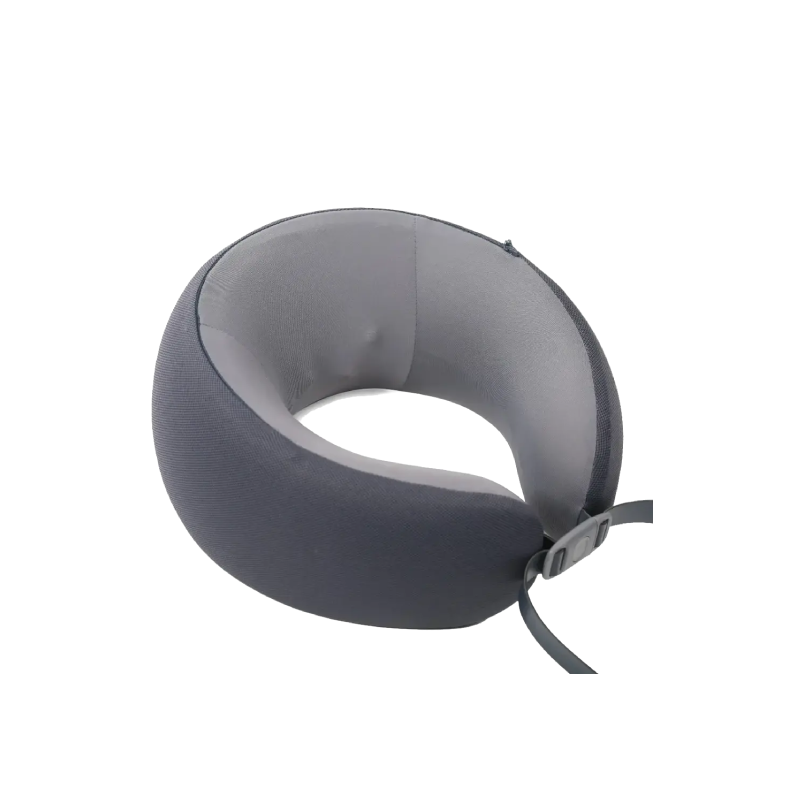 Green Lion Ergonomic Pillow with Neck Massager Function - Gray