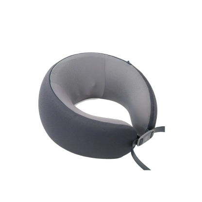 Green Lion Ergonomic Pillow with Neck Massager Function - Gray
