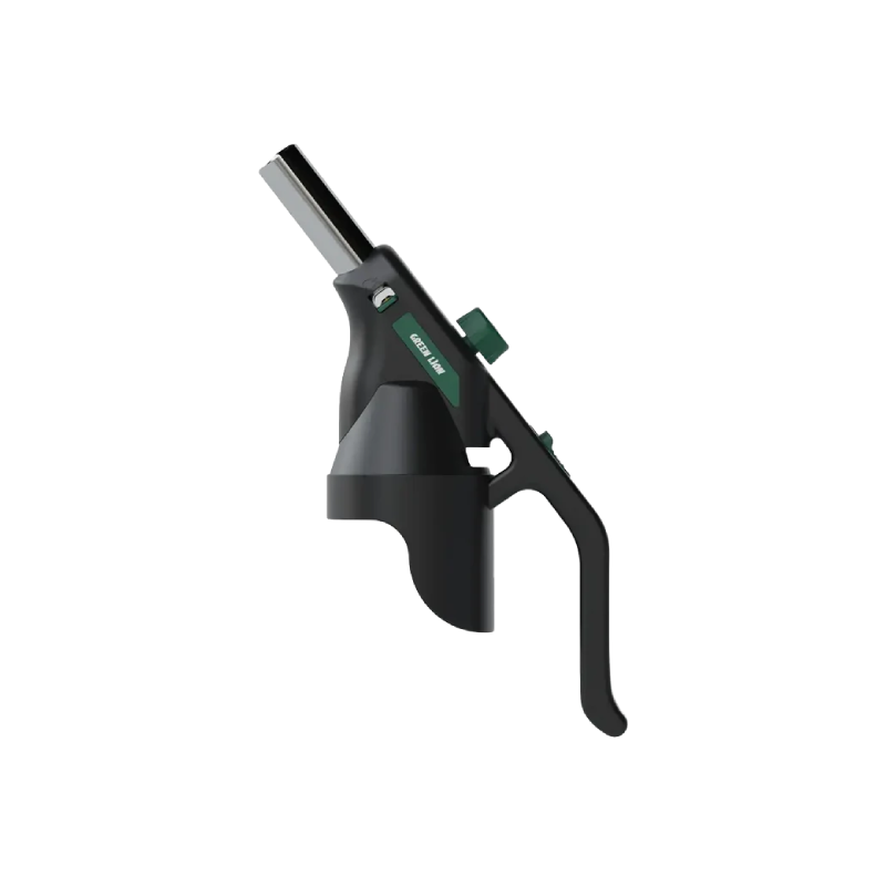 Green Lion Fire Flame Windproof Lighter - Black