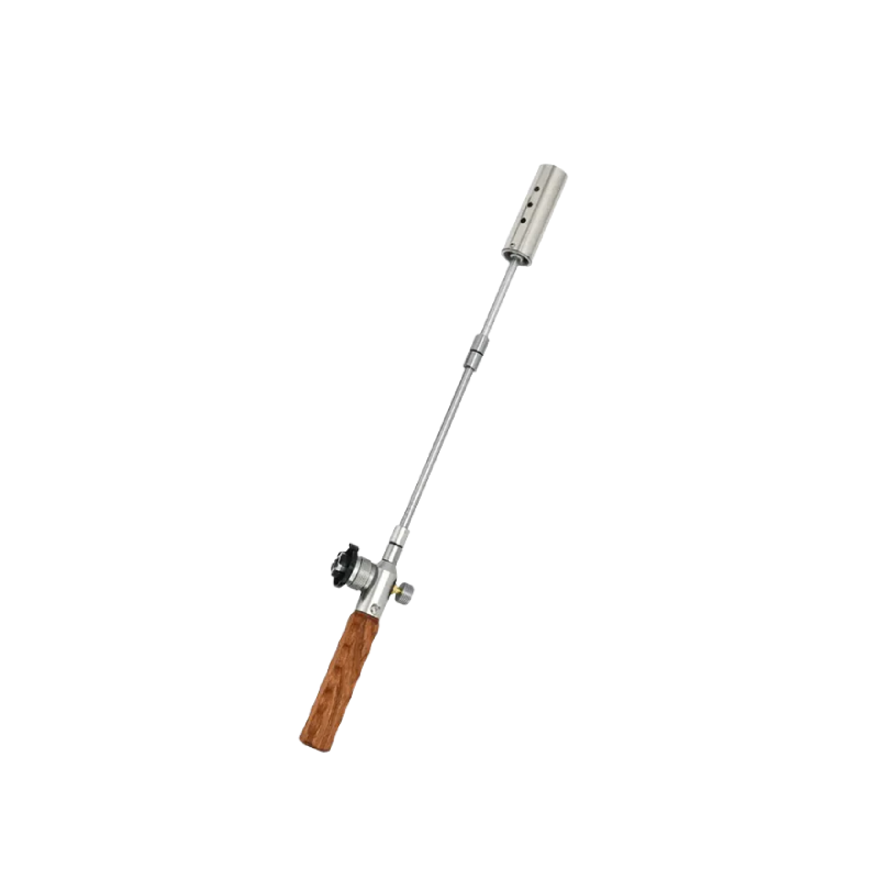 ولاعة غاز جرين لايون فليم تورش للتخييم - فضي