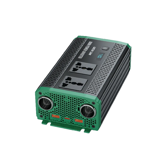 Green Lion GC-350 Car Inverter - Black