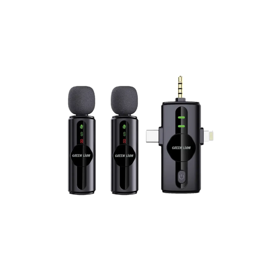 Green Lion GM-80X Microphone 3 in 1 - Black