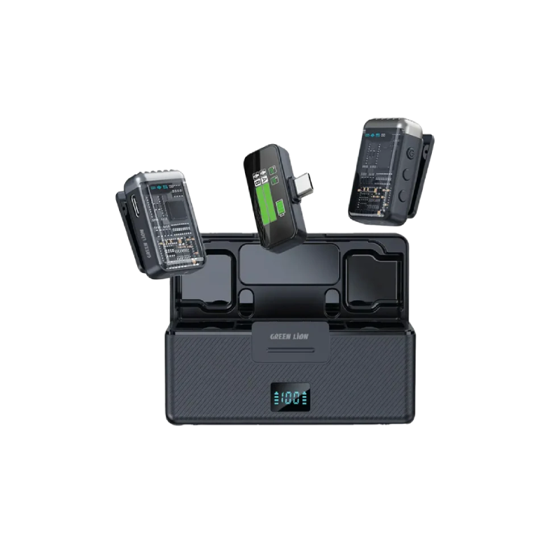 ميكروفون جرين ليون GM-90X بمنفذ Type-C - أسود