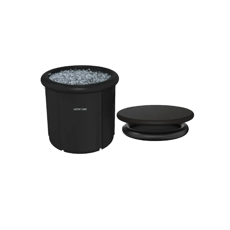 Green Lion Ice Bath Tub - Black