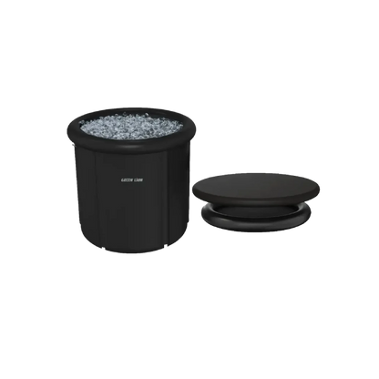 Green Lion Ice Bath Tub - Black
