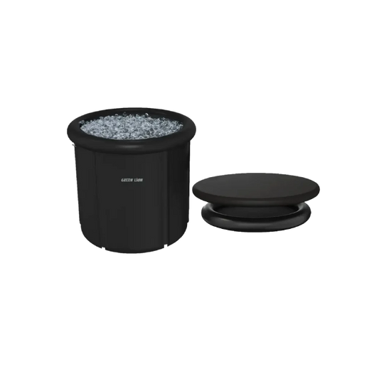 Green Lion Ice Bath Tub - Black