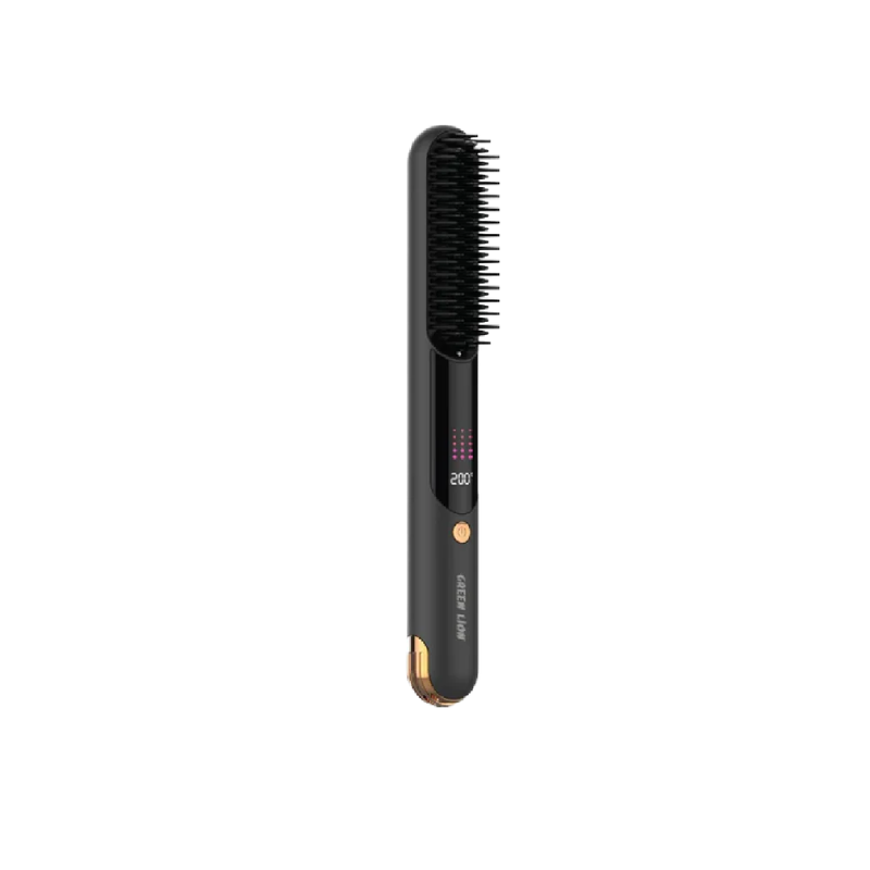 Green Lion Infrared Hair Comb - Black