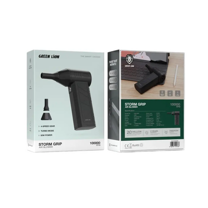 Green Lion Jet Pro Lite فوهة مغناطيسية 100000 دورة في الدقيقة - أسود