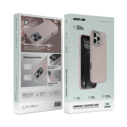 Green Lion Kimberly Leather Case for iPhone 16 Pro / Pro Max