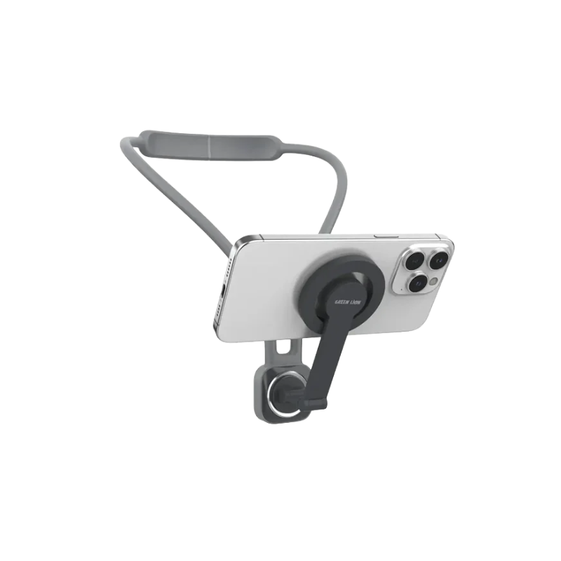 Green Lion MagSafe Neck Phone Holder - Grey