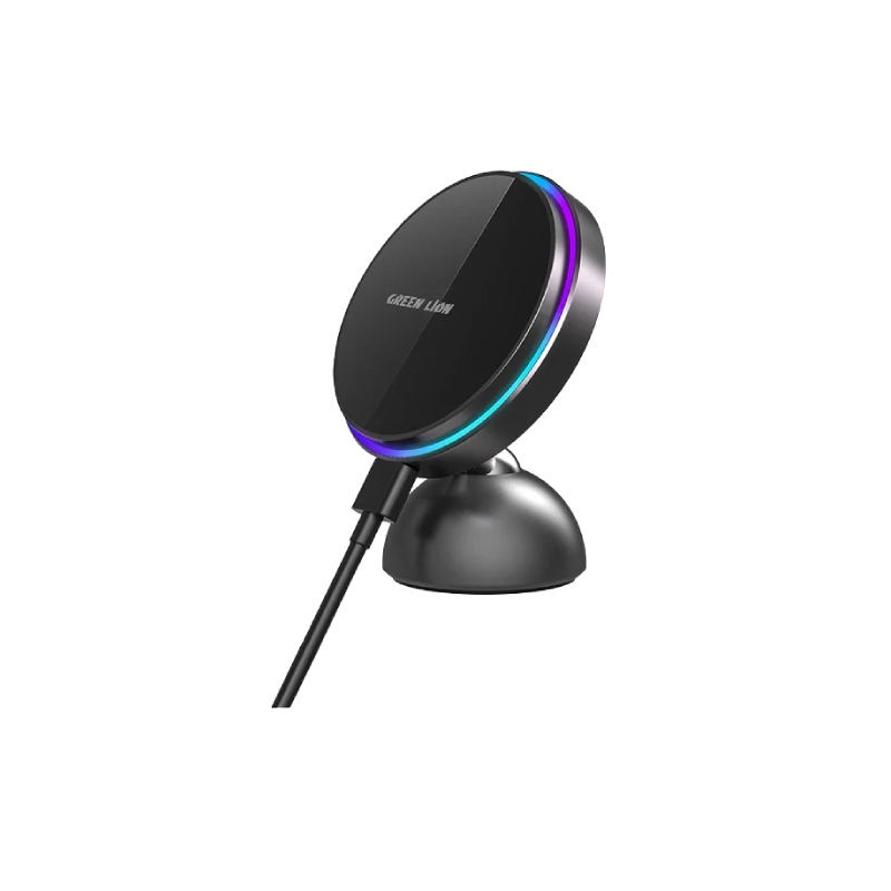 Green Lion Magprime Car Charger Holder - Black