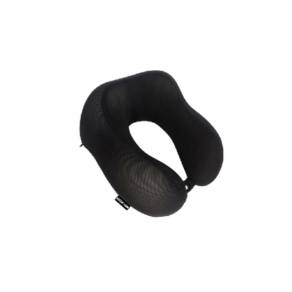 Green Lion Memory Foam Neck Pillow - Black