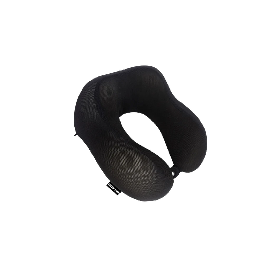 Green Lion Memory Foam Neck Pillow - Black