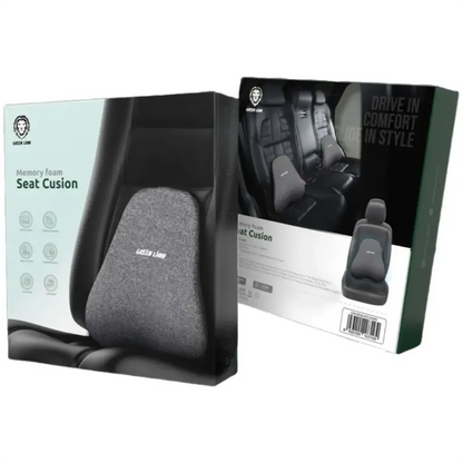 Green Lion Memory Foam Seat Cushion - Black