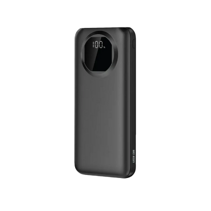 Green Lion Nairo 10000mAh Power Bank - Black