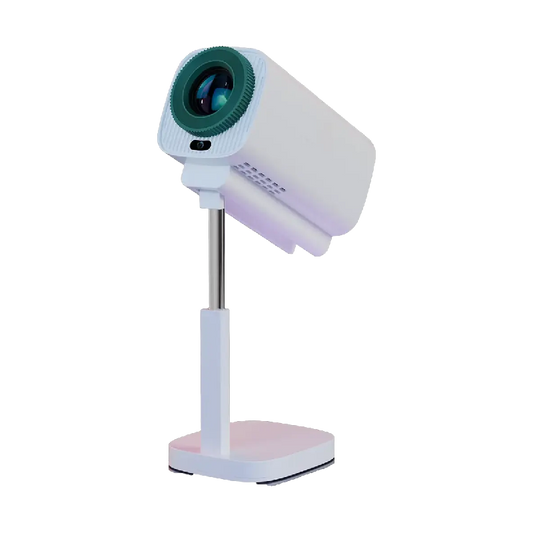 Green Lion Nova 2 Portable Projector with 4K Support - White