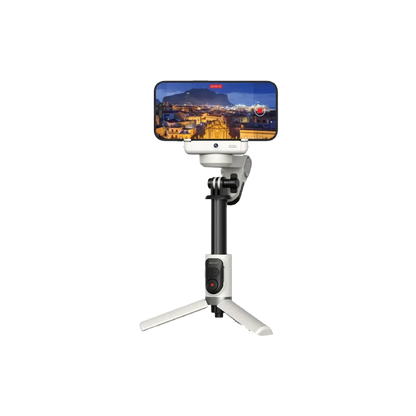Green Lion Palermo Gimbal Tripod Stand with Remote Control - White