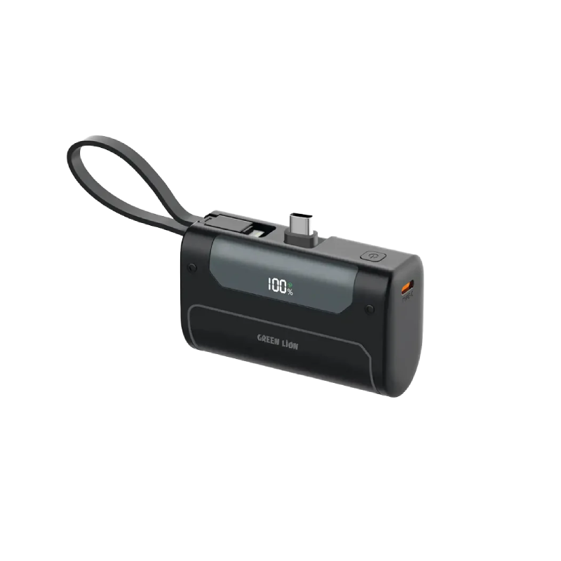 Green Lion Pocket 10000mAh (Power Bank) / Black