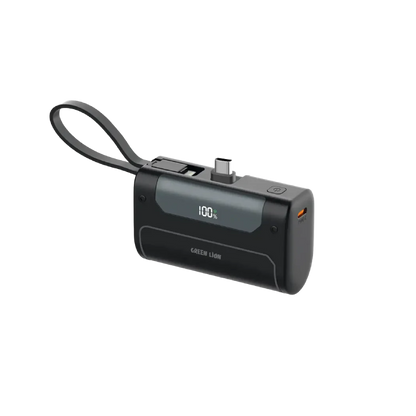 Green Lion Pocket 10000mAh (Power Bank) / Black