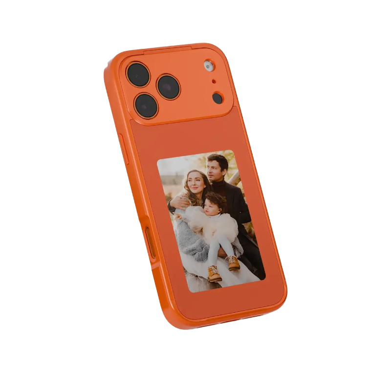 Green Lion Smart E-Ink Case 4" Custom Display for iPhone 17 Pro