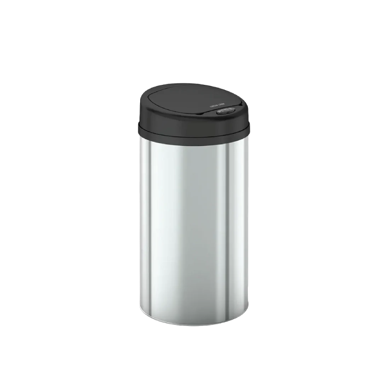 Green Lion Smart Trash Bin with (15L Capacity) & Stainless Steel Material - Silver