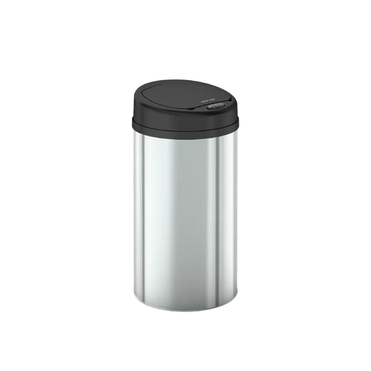 Green Lion Smart Trash Bin with (15L Capacity) & Stainless Steel Material - Silver