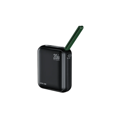 Green Lion Soho 10000mAh Power Bank - Black