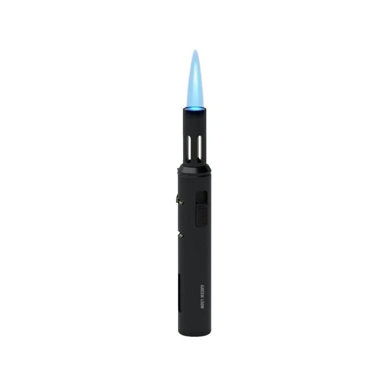 Green Lion Storm Lighter X with Torch Lighter - Black