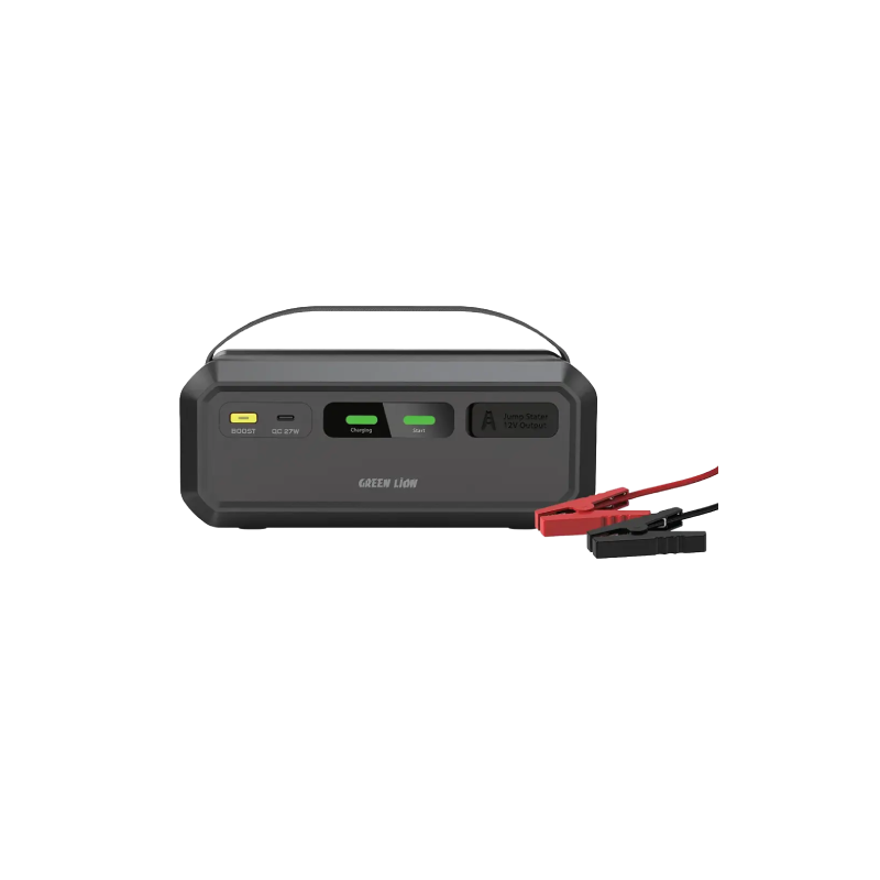 Green Lion Super Capacitor 12V Jump Starter - Black