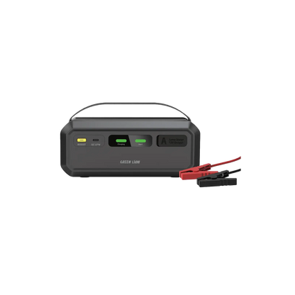 Green Lion Super Capacitor 12V Jump Starter - Black