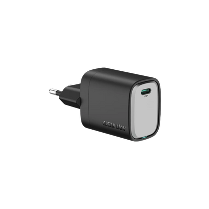 Green Lion Supra 33W EU Wall Charge - Black/Grey