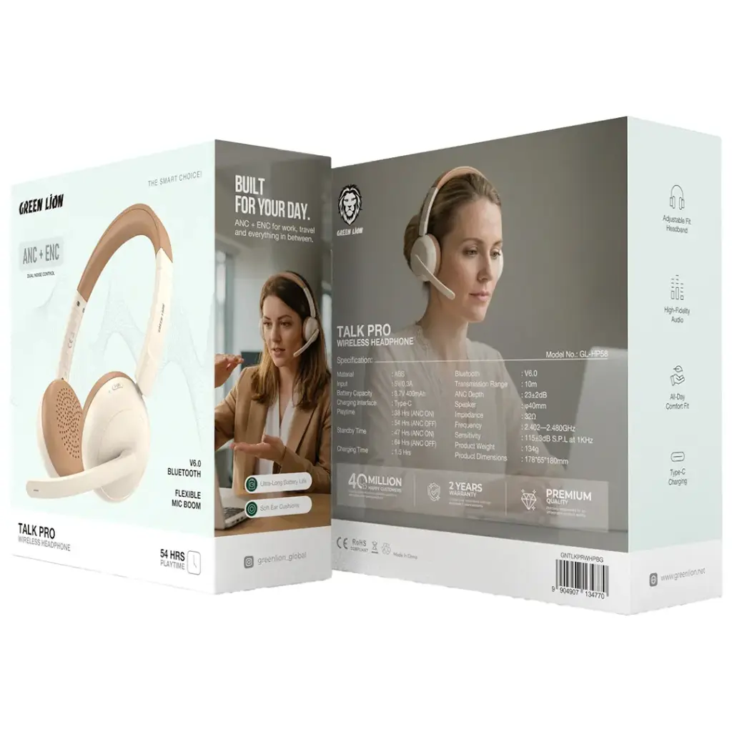 Green Lion Talk Pro Wireless Headphone