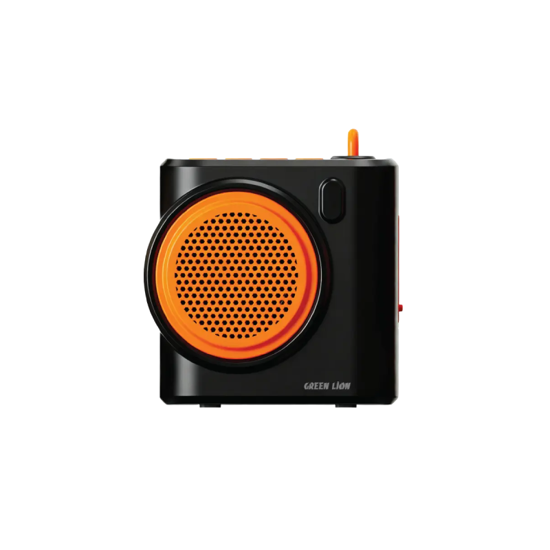Green Lion Treks Portable Speaker - Black