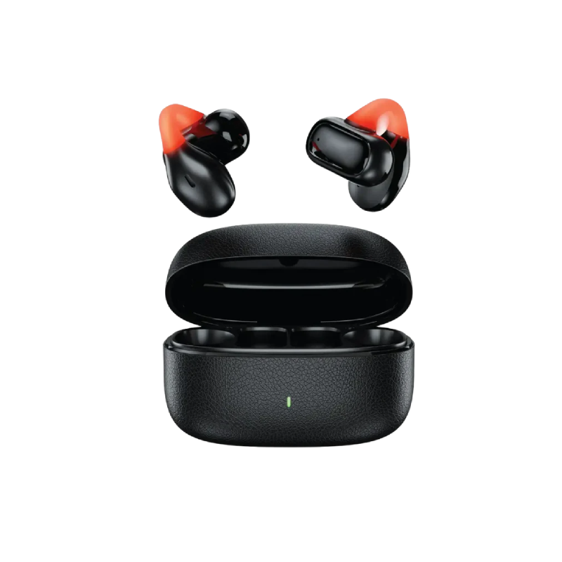 Green Lion Venetian Clip-On Wireless Earbuds - Black