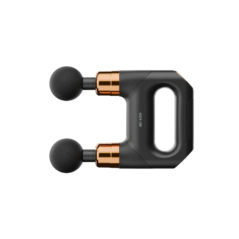 Green Lion Vibe Pro Dual Head Massage Gun - Black