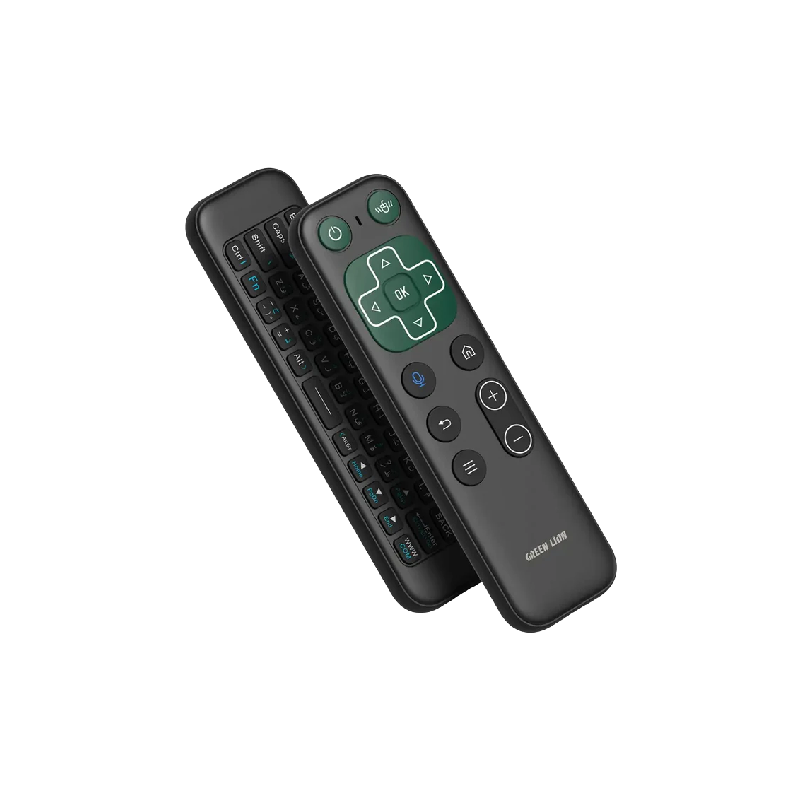 Green Lion Wireless Remote with Keyboard and Mouse - Black