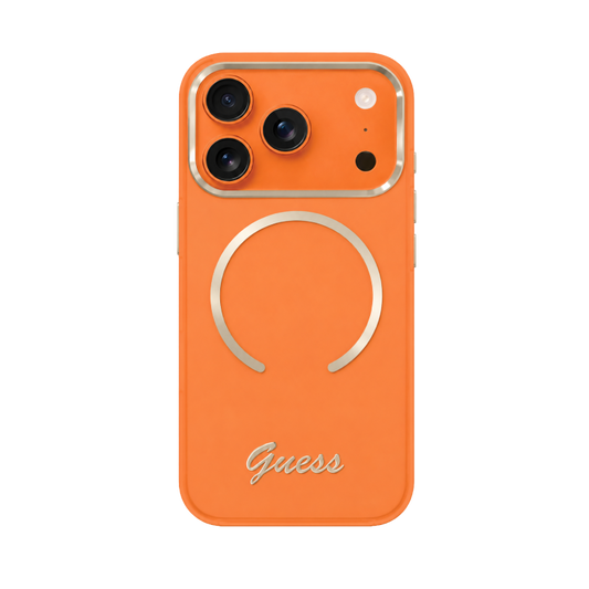 Guess MagSafe IML Case With Dot & Printing Design Case 17 pro max