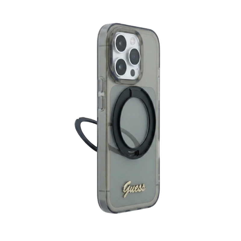 Guess Magnetic phone case featuring a translucent