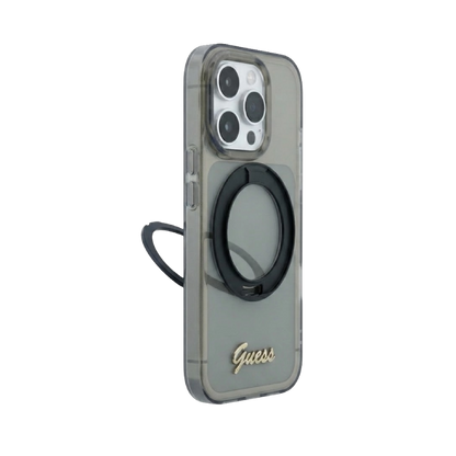 Guess Magnetic phone case featuring a translucent