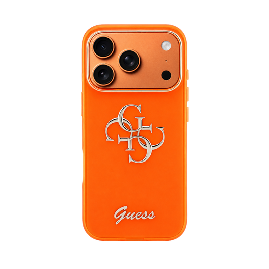 Guess IML Case with 4G & Script Logo 17 pro