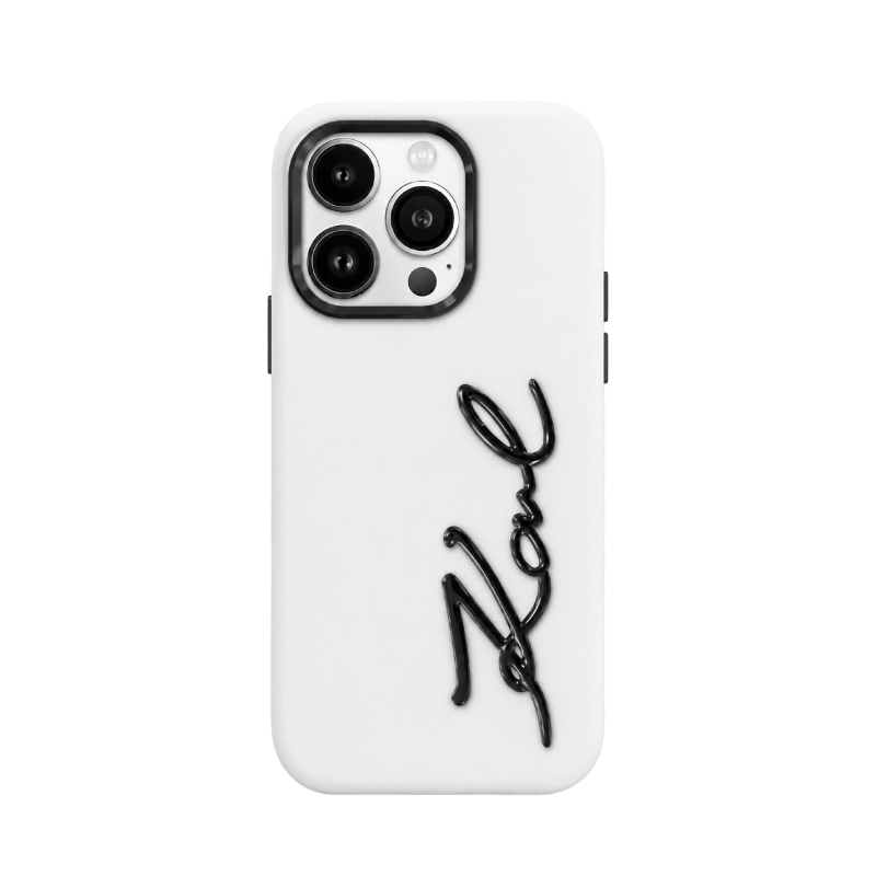 Karl Lagerfeld Signature Case for iPhone 16 Pro Max