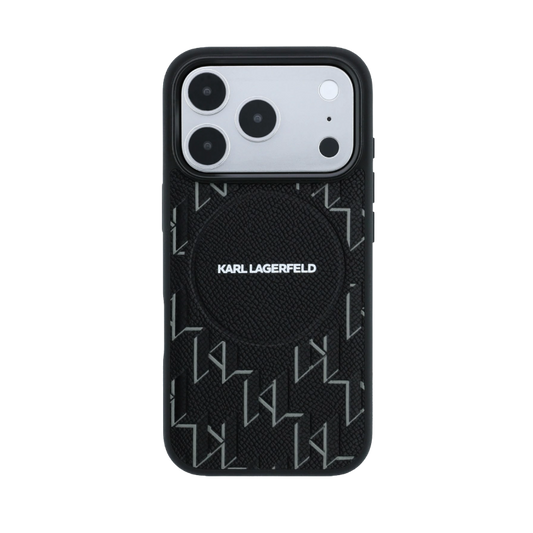 Karl Lagerfeld Monogram Magnetic Case
