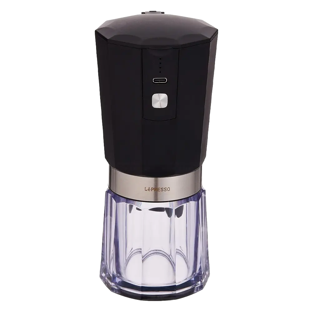 LePresso Cordless Burr Grinder 18W 800mAh - Black
